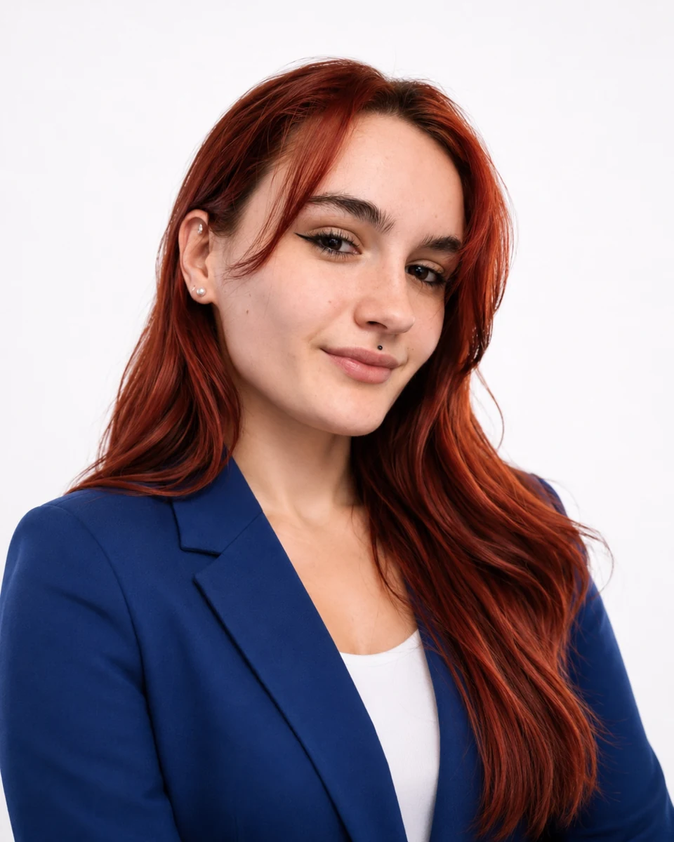 Porträt von Sara Hofmann, Gründerin und Entwicklerin von RobuTrace